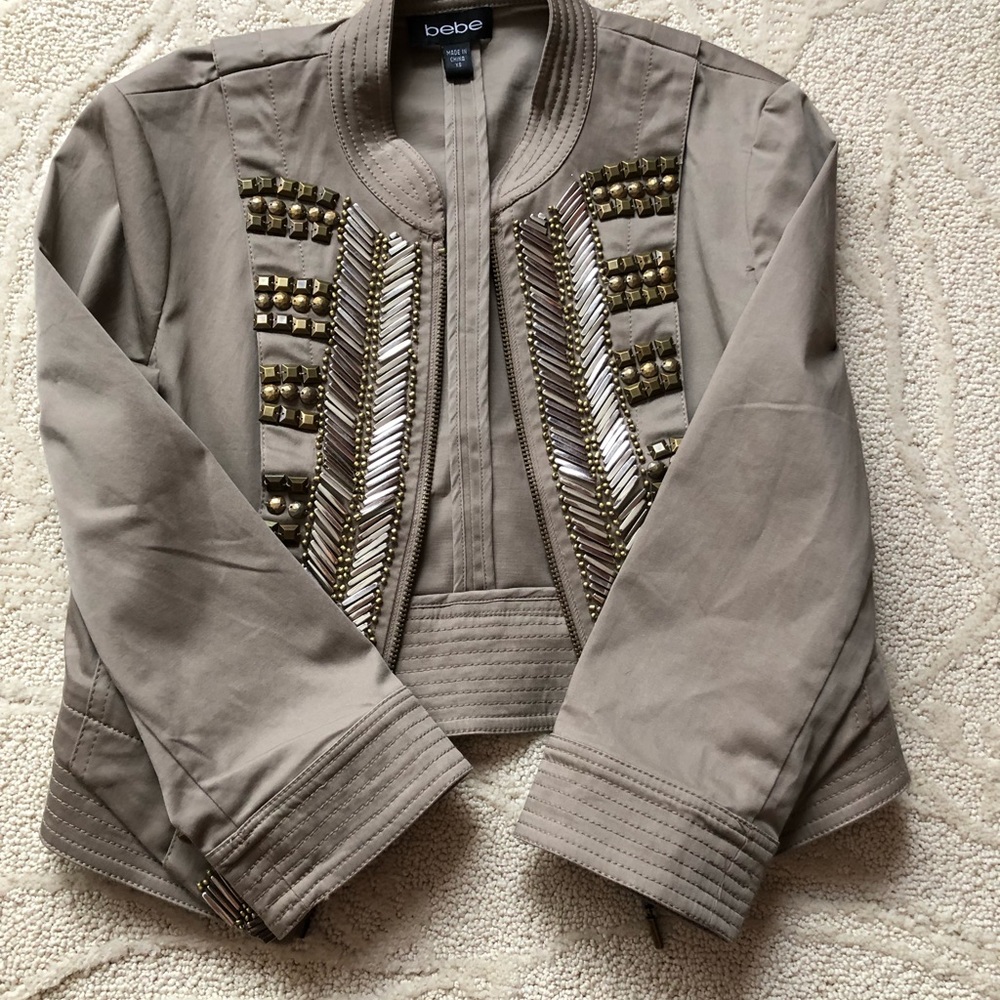 Bebe Beaded Jacket - image 1